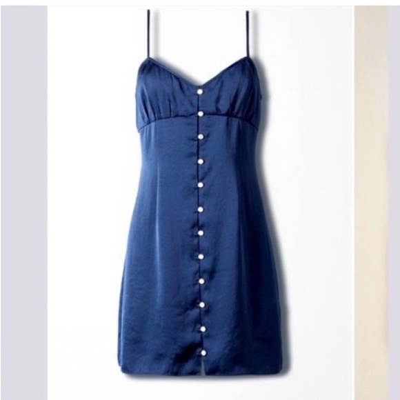 Aritzia Wilfred Bloom Mini Slip Dress - Picture 2 of 8